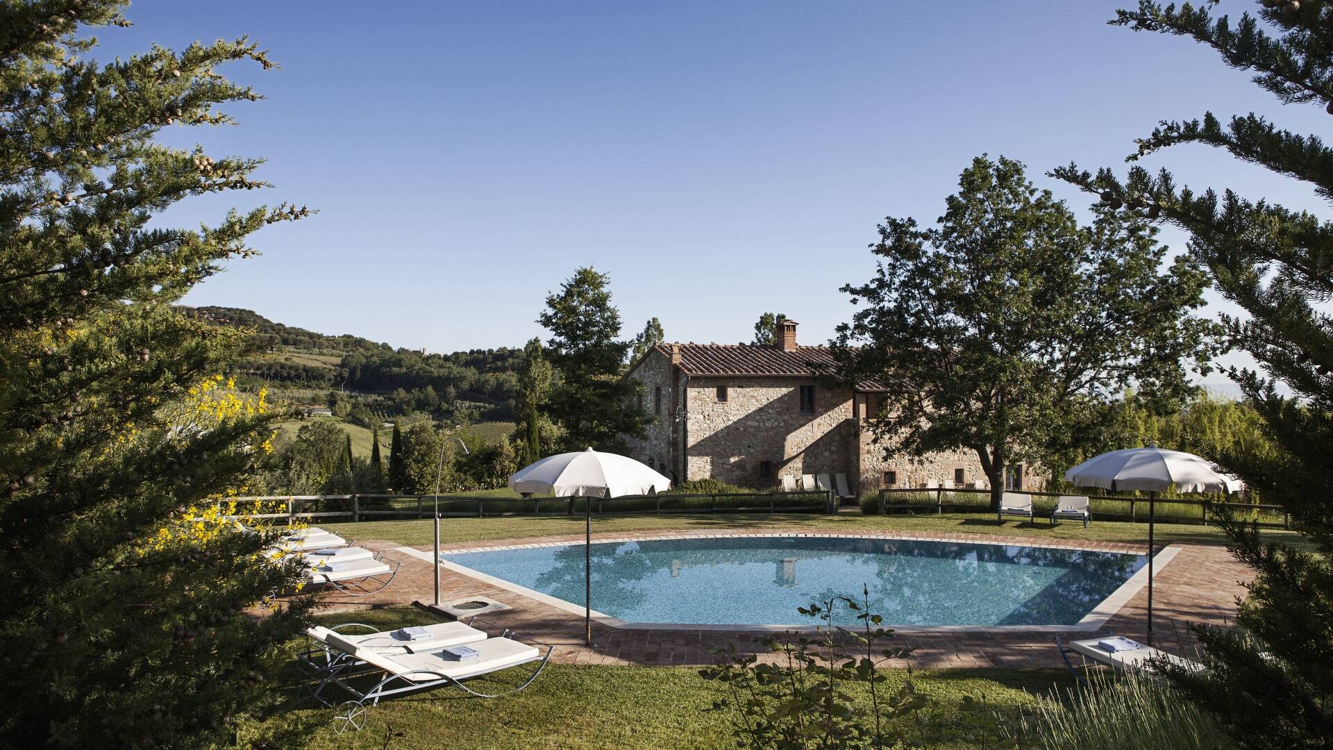 luxury villa Vignola for rent, Montepulciano
