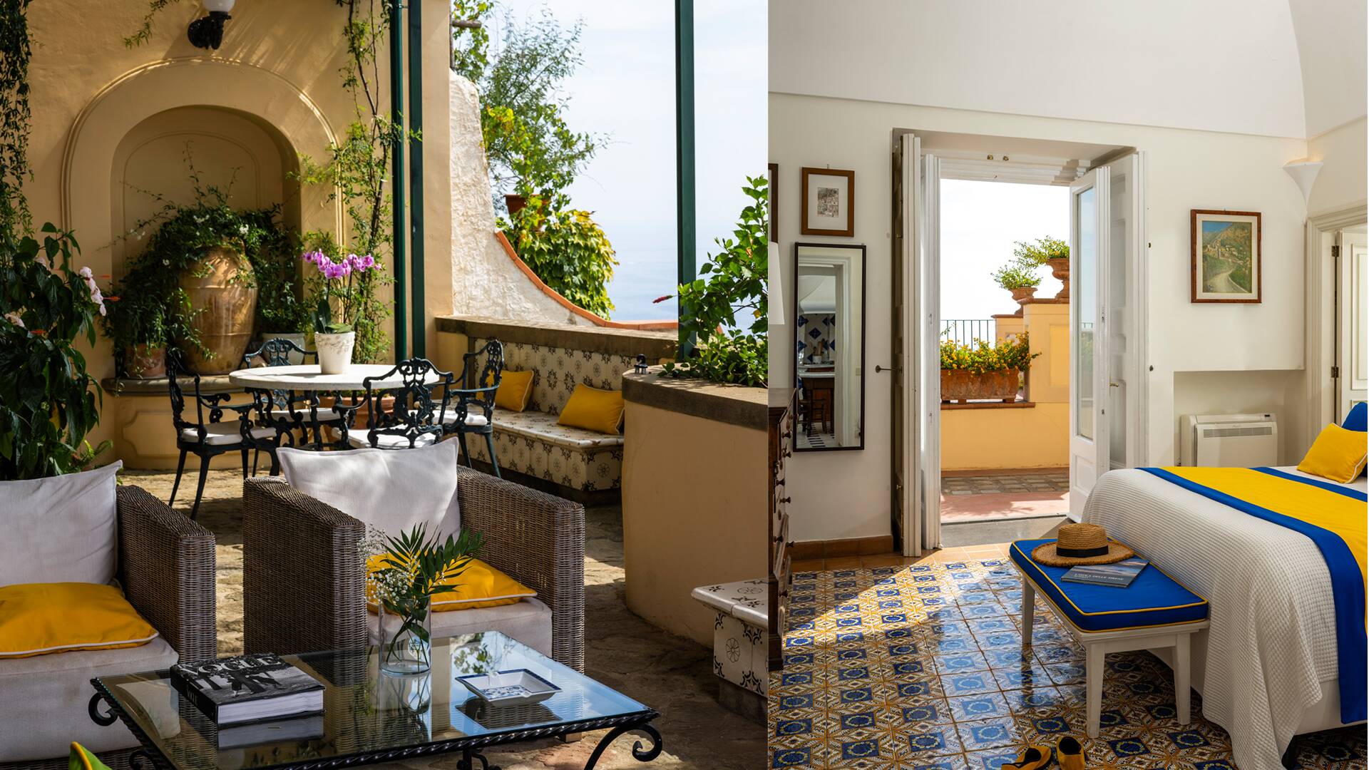 luxury villa Giunone for rent in Positano