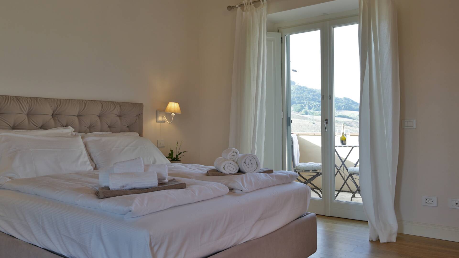 luxury vacation rentals in a contemporary Tuscan villa