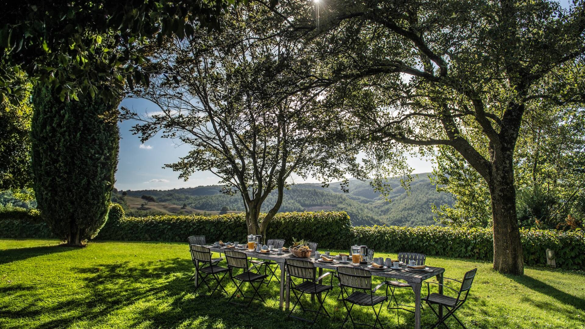 wedding villa in Umbria, breathtaking view