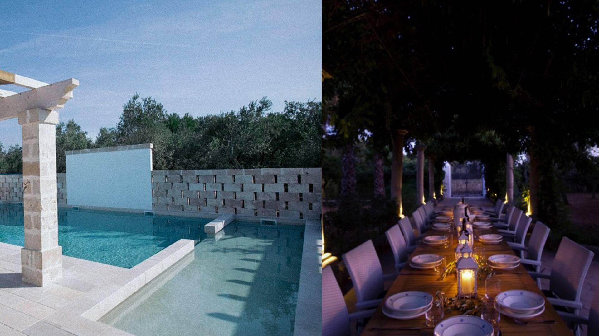 luxury villa Centostelle for rent in Puglia