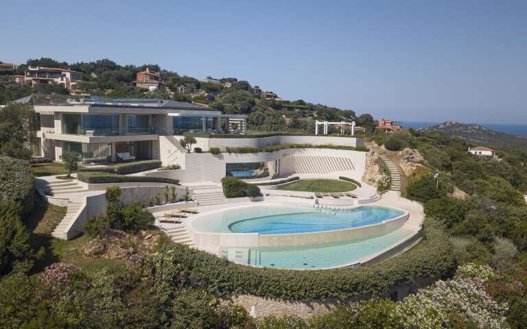 luxury vacation villa Sardinia