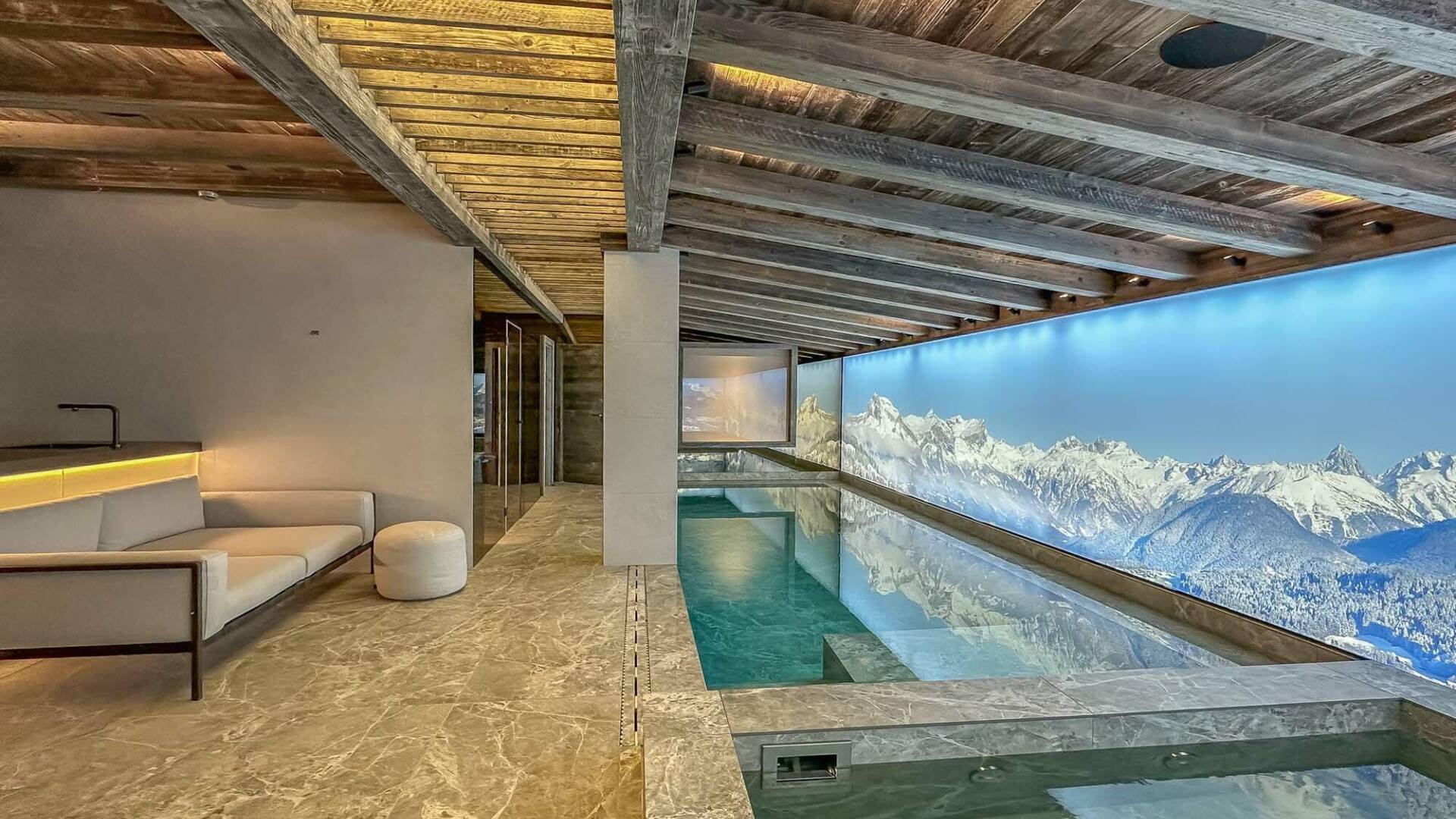 luxury Chalet Bouleau for rent in the French Alps