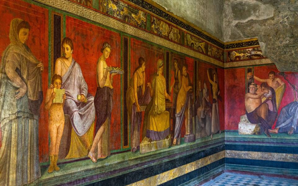 The archeological park of Pompeii