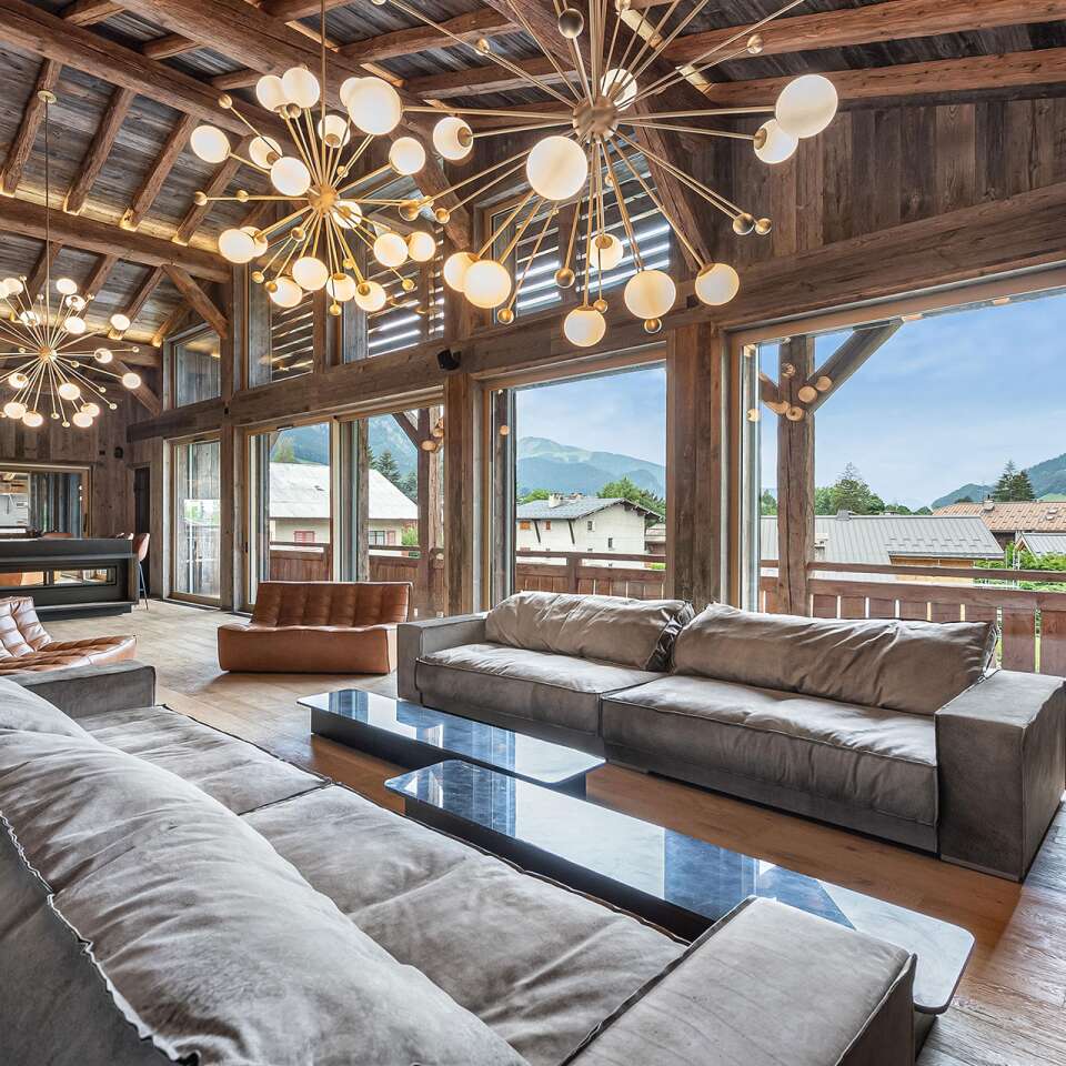 luxury mountain retreat Chalet Cyprès for weekly rentals in Megève, French Alps