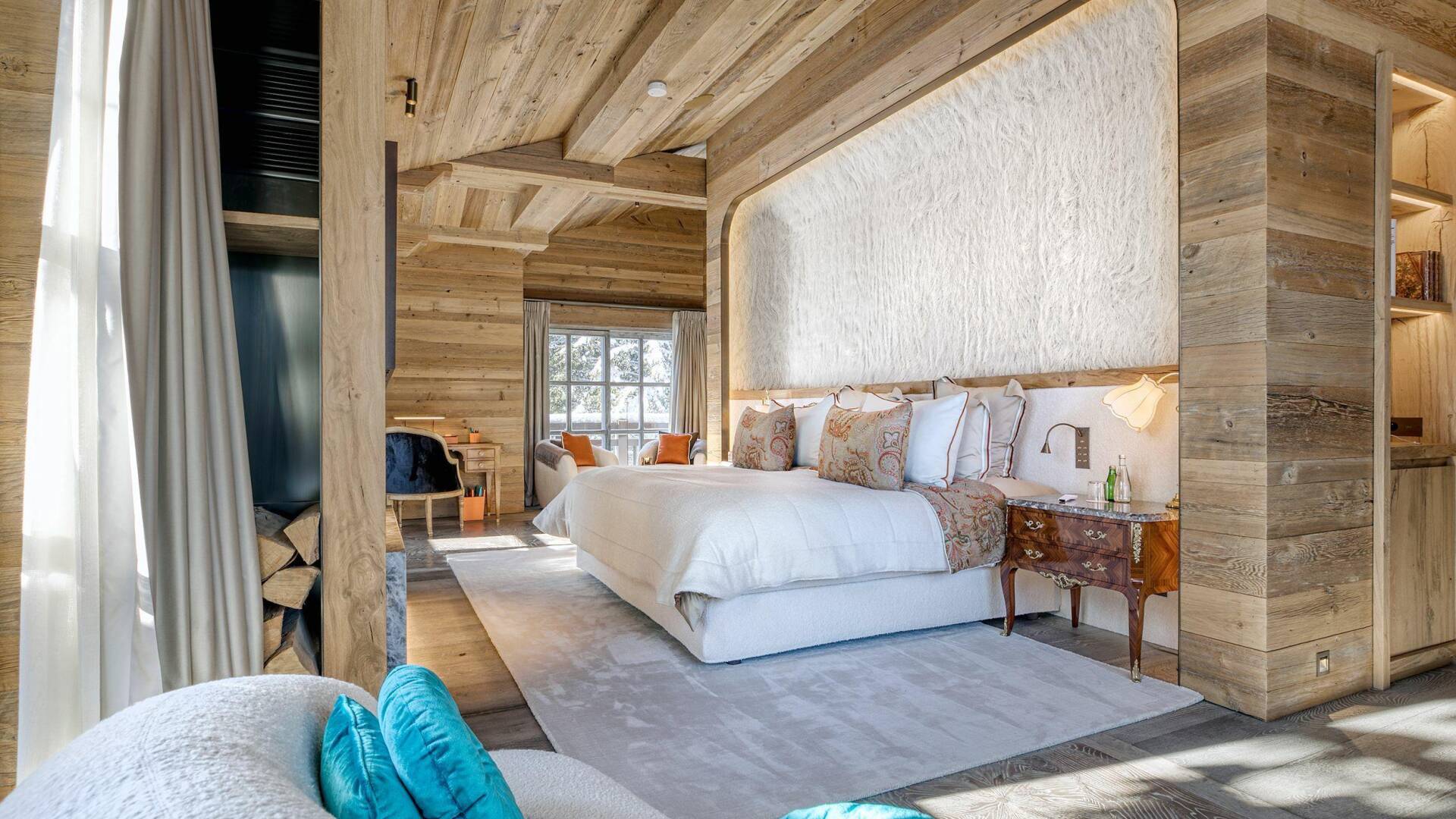 spacious luxury double bedroom