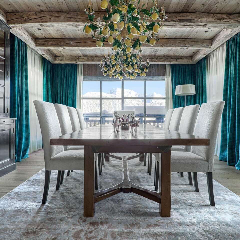 exclusive dining room