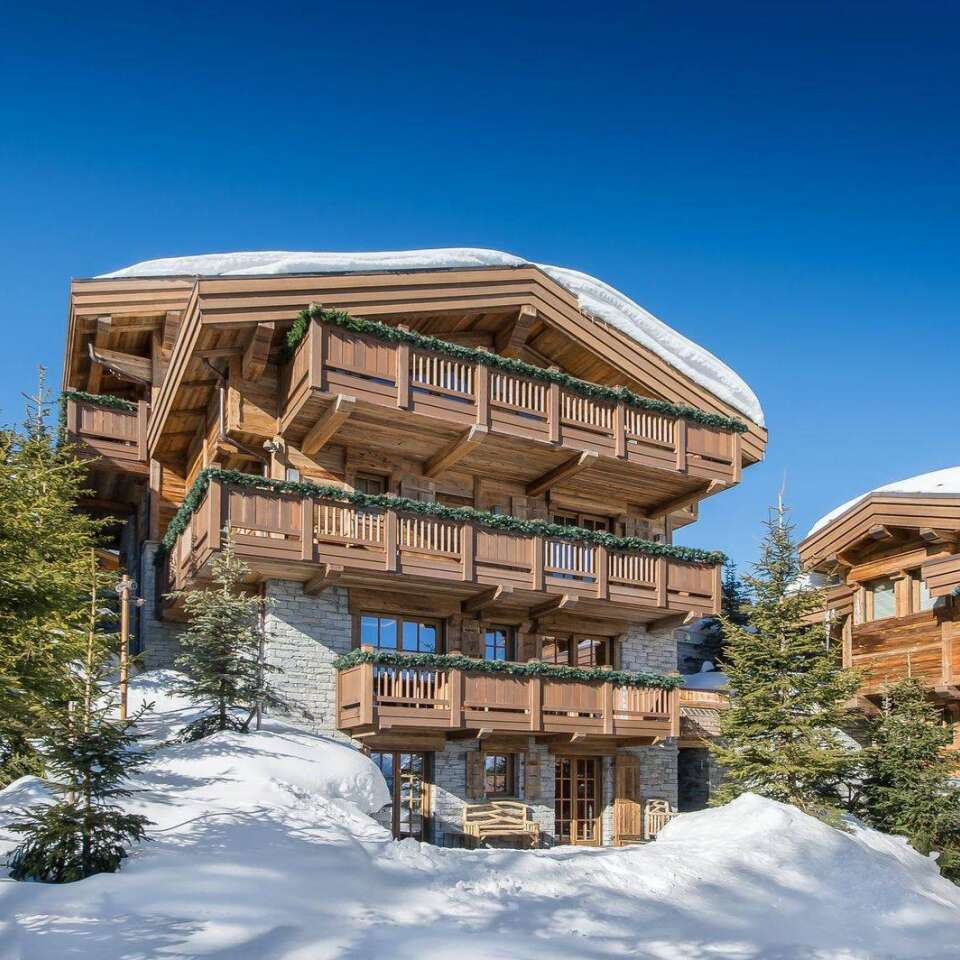 luxury ski resort chalet Sapin de Douglas for rent in Courchevel 1850, French Alps