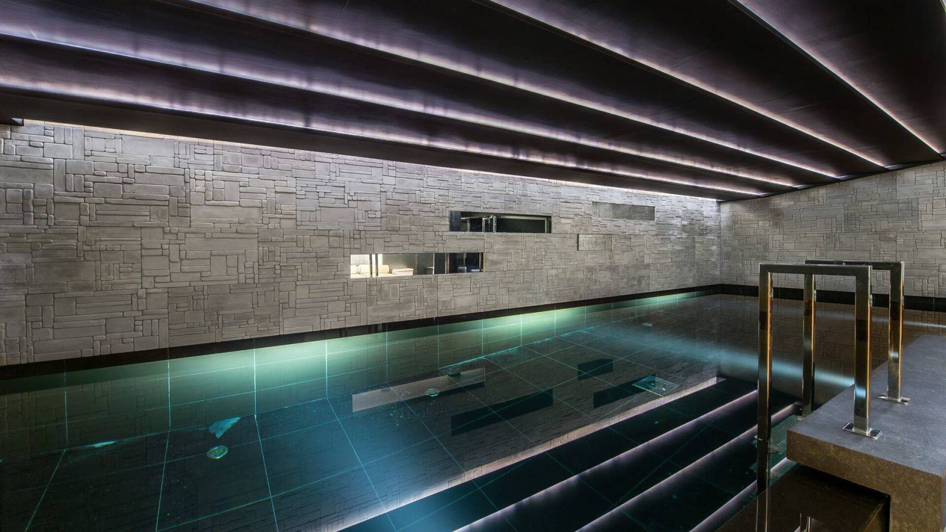luxury indoor pool