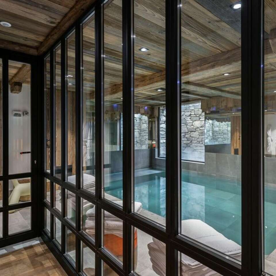 luxury indoor pool