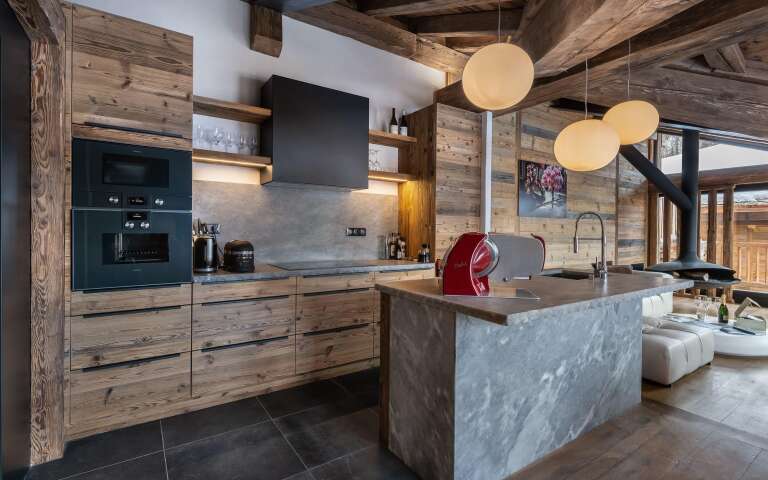 luxury ski resort Chalet Poirier for rent in France
