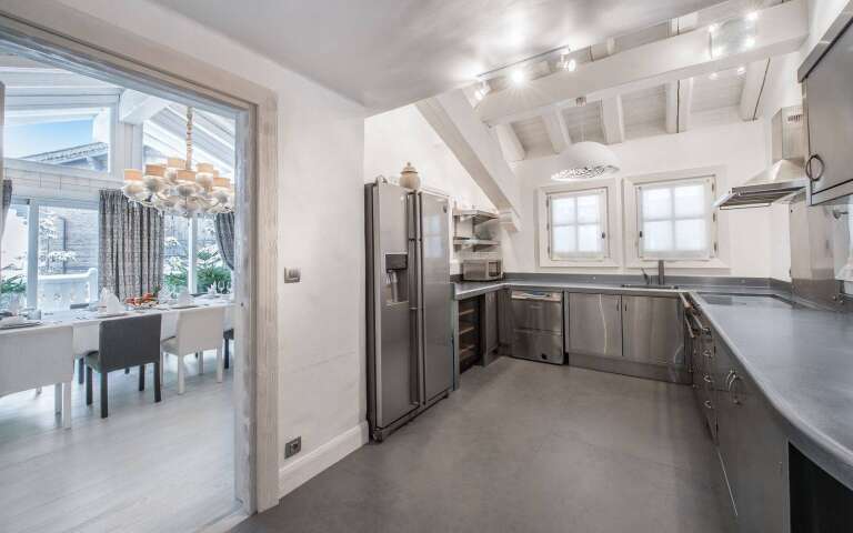 fully equipped modern kitchen