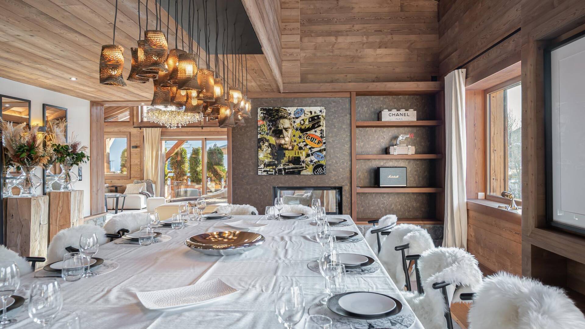 exclusive dining room