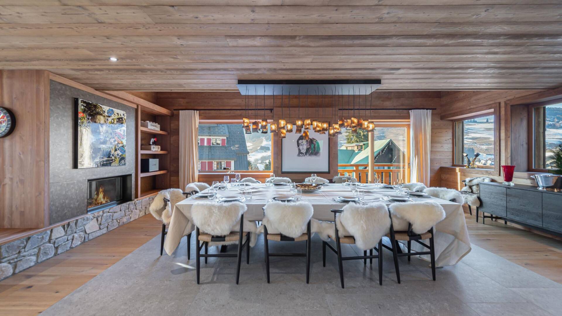 first floor, dining room