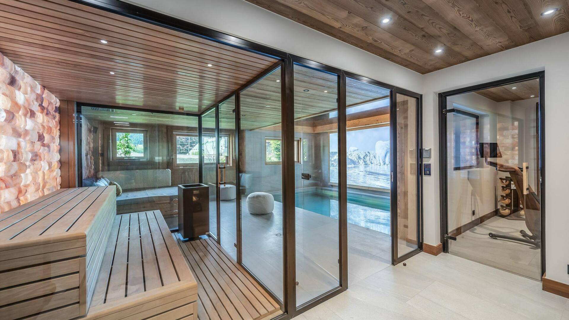 luxury mountain Chalet Doussié for weekly rentals in the French Alps