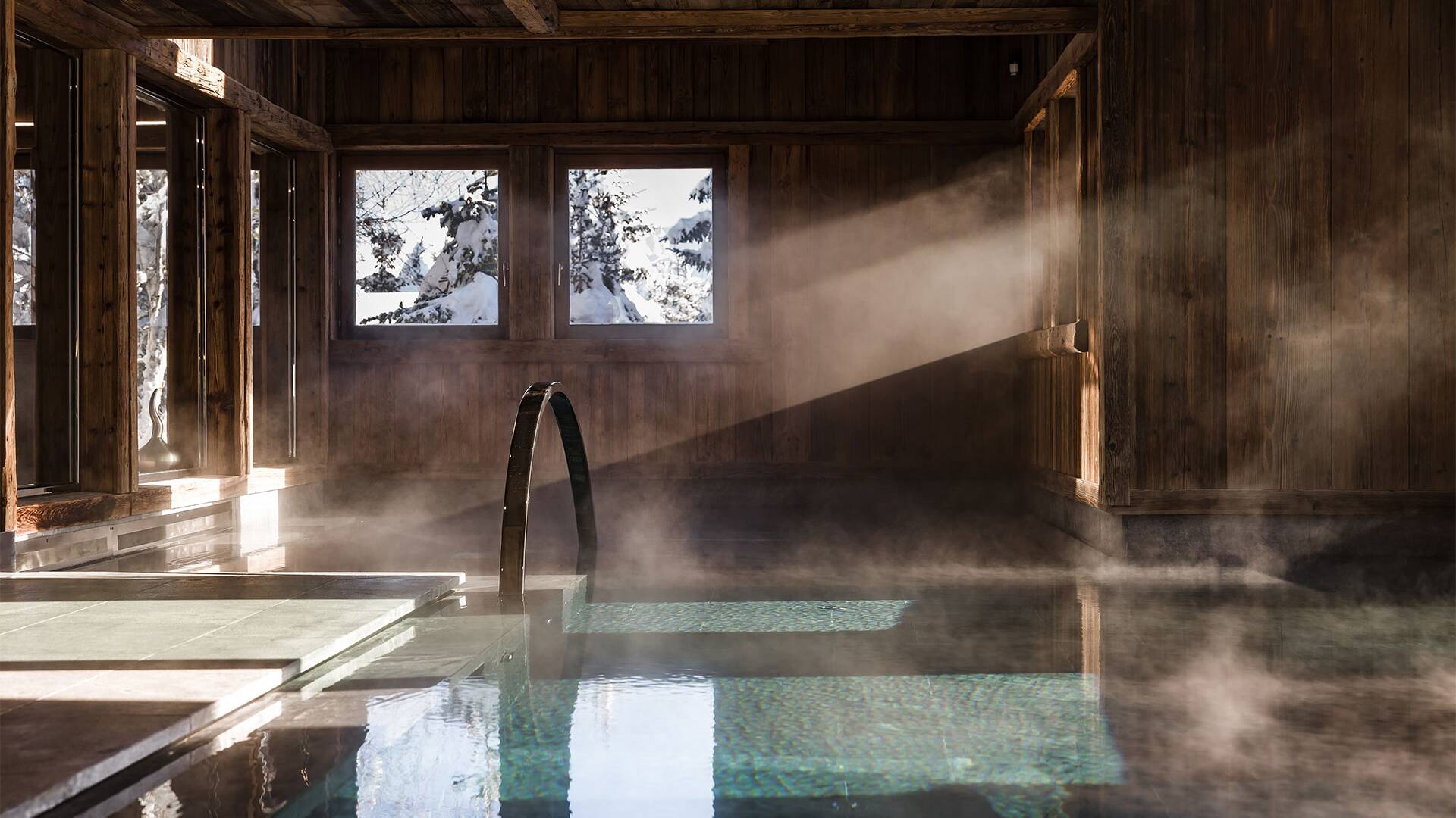 wellness area with indoor pool
