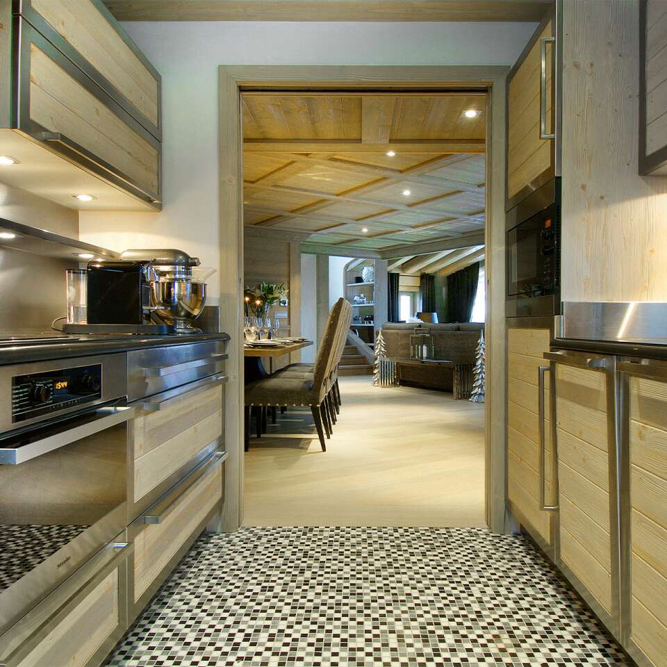 gourmet and modern kitchen