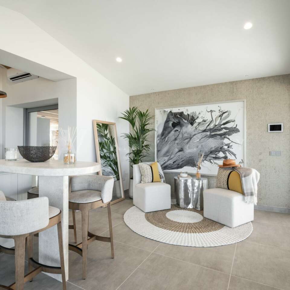 spacious living room 