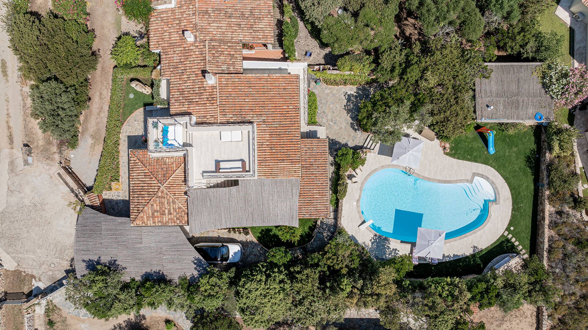 luxury vacation villa Teodora for weekly rentals in Sardinia