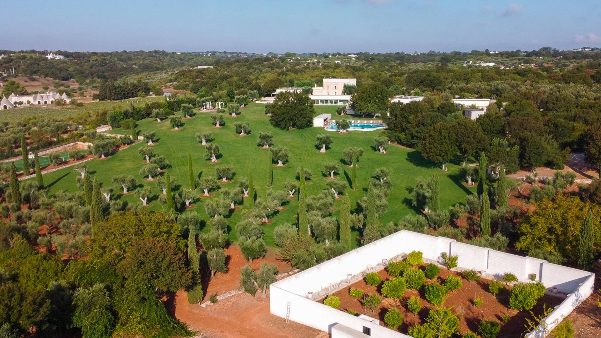 aerial view