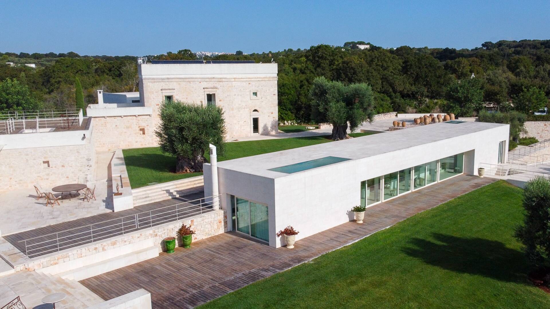main villa & guest house