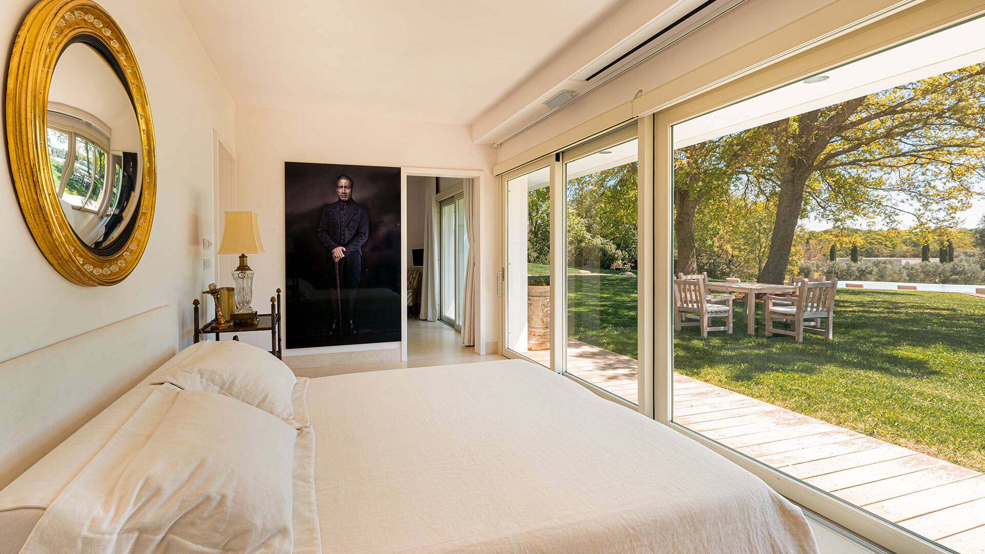 guest house, ground floor bedroom