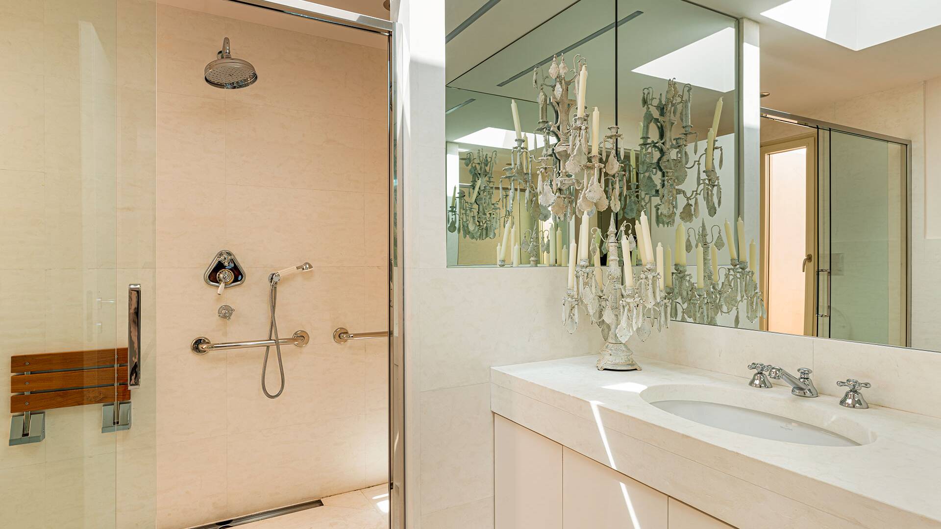 guest house, en suite bathroom