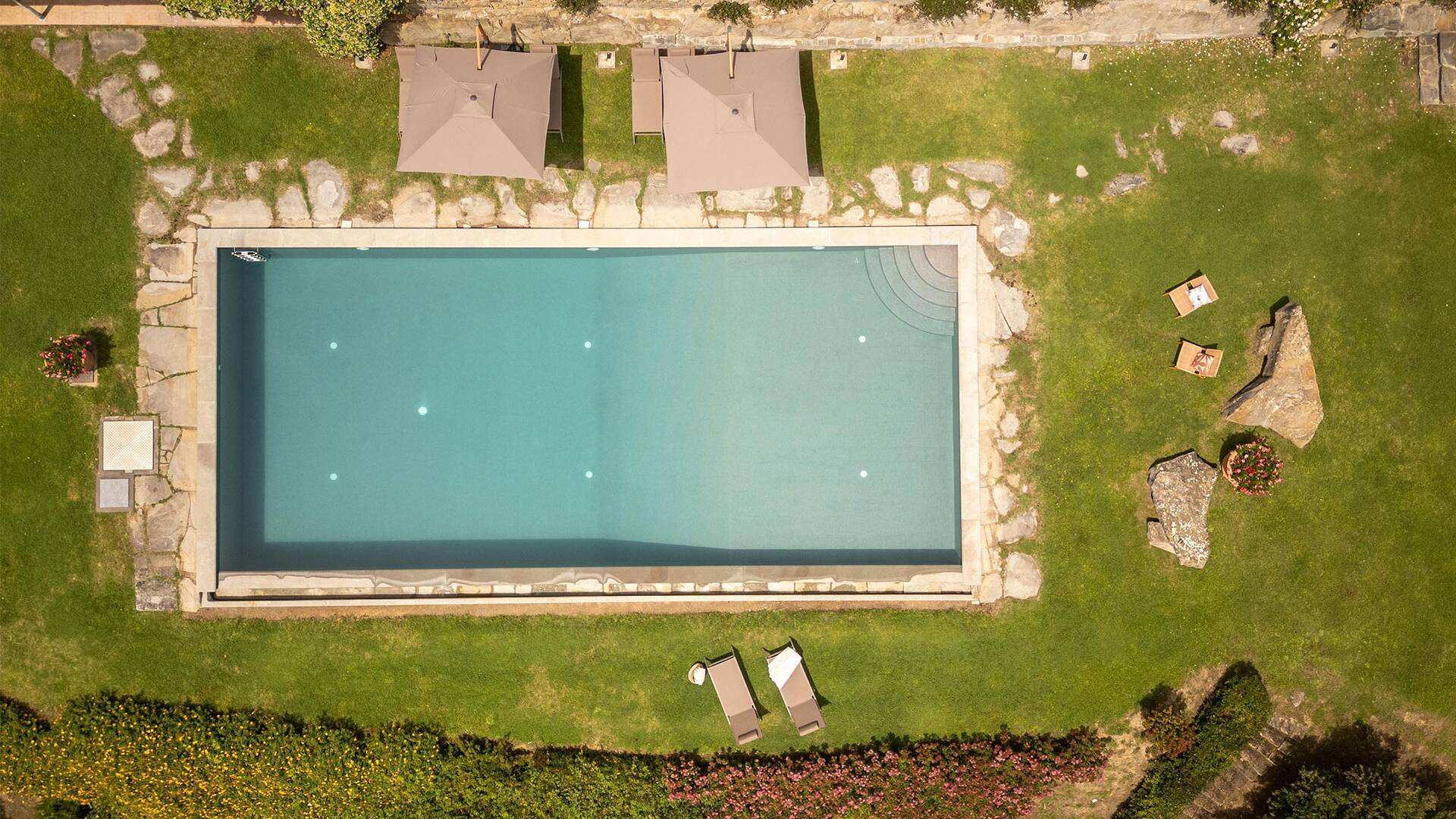 private infinity pool