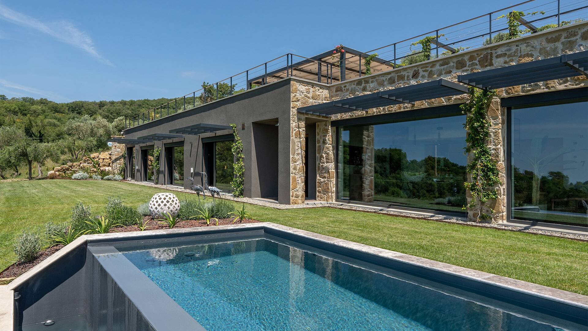 heated pool