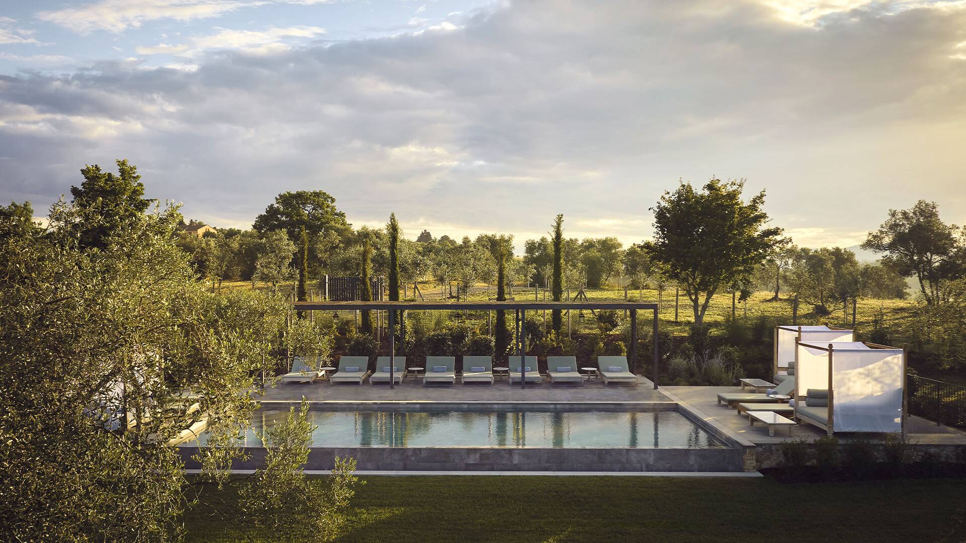 luxury vacation villa Iride for weekly rentals in Tuscany, Chianti area