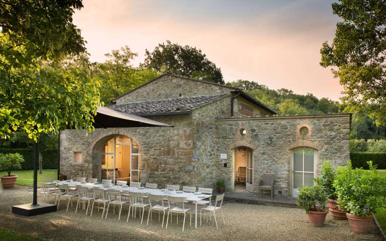 alfresco dining area 
