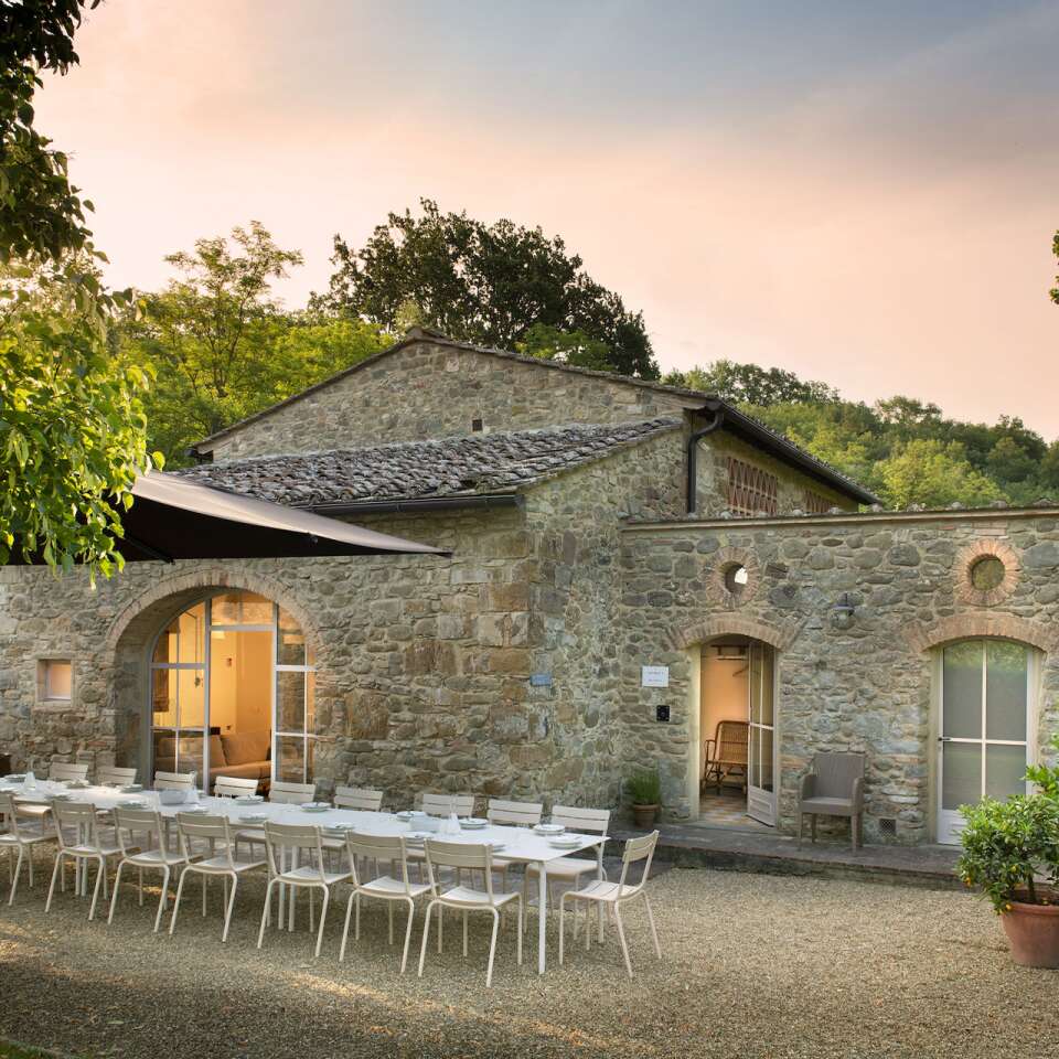 alfresco dining area 