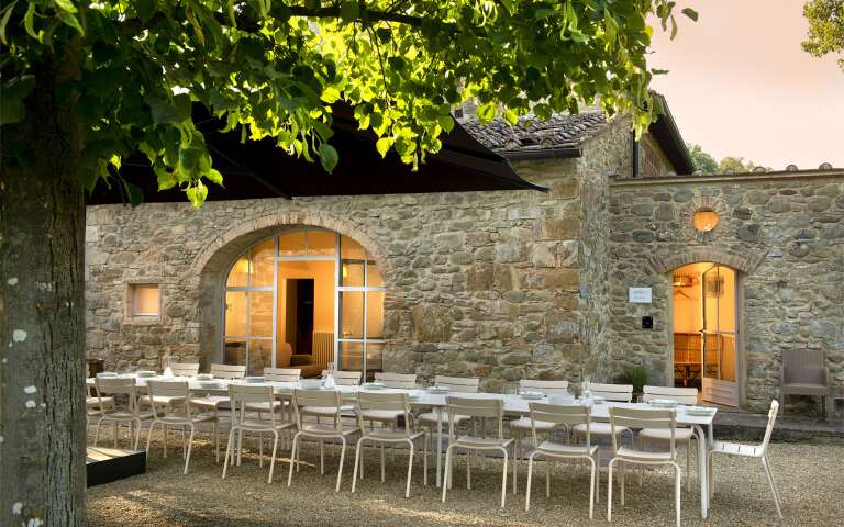 alfresco dining area 