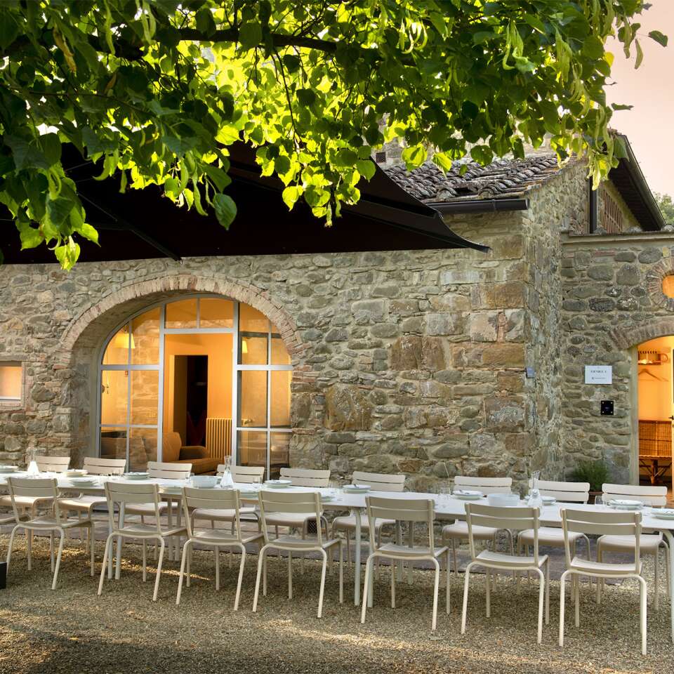 alfresco dining area 