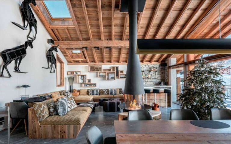 luxury chalet Turquoise, Courchevel, France