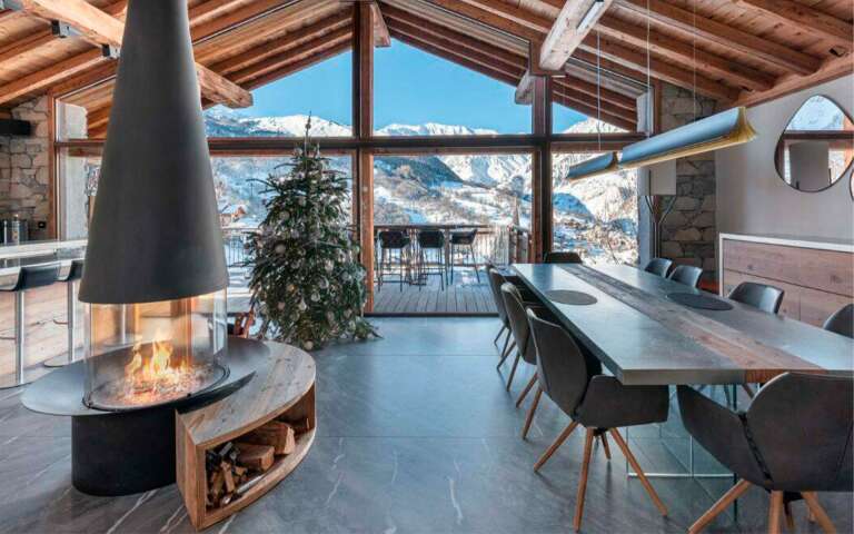 luxury chalet Turquoise, Courchevel, France