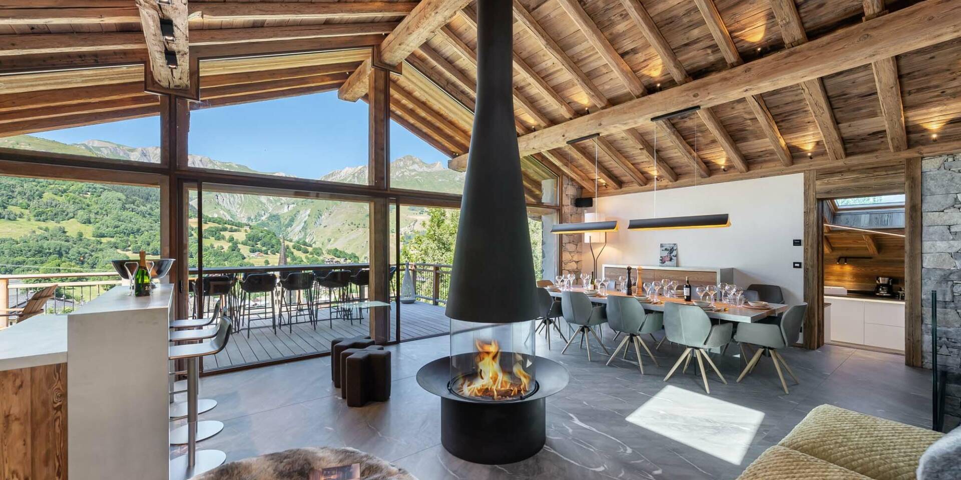 chalet turquoise