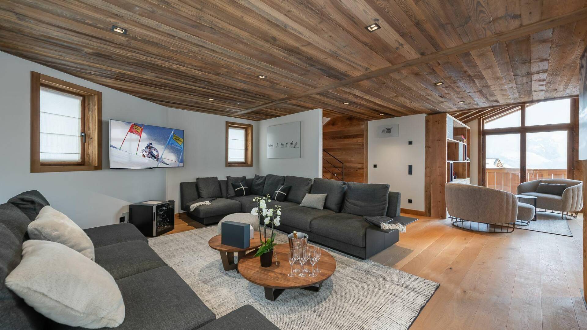 spacious living area