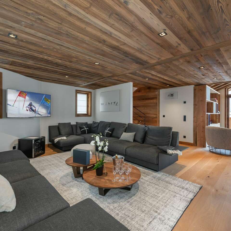 spacious living area