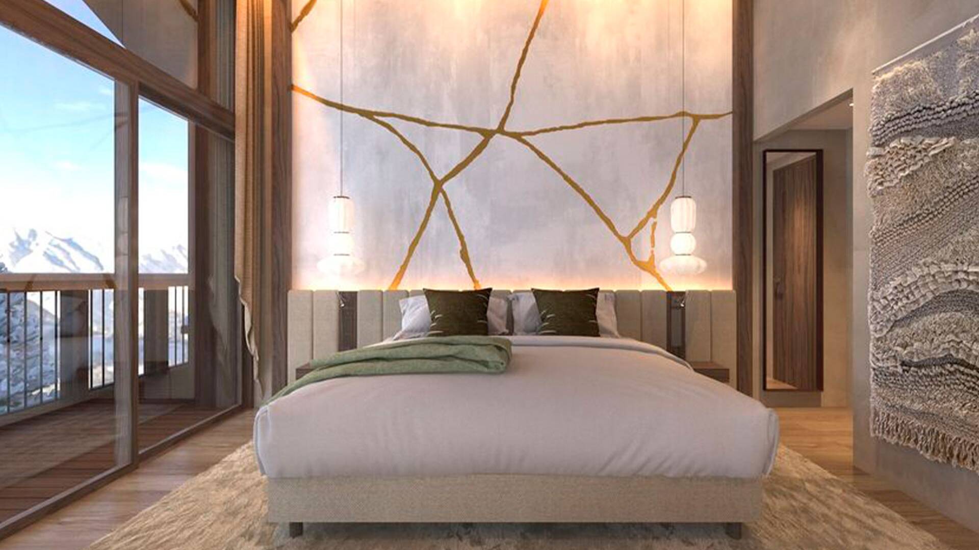 master bedroom with en suite bathroom 