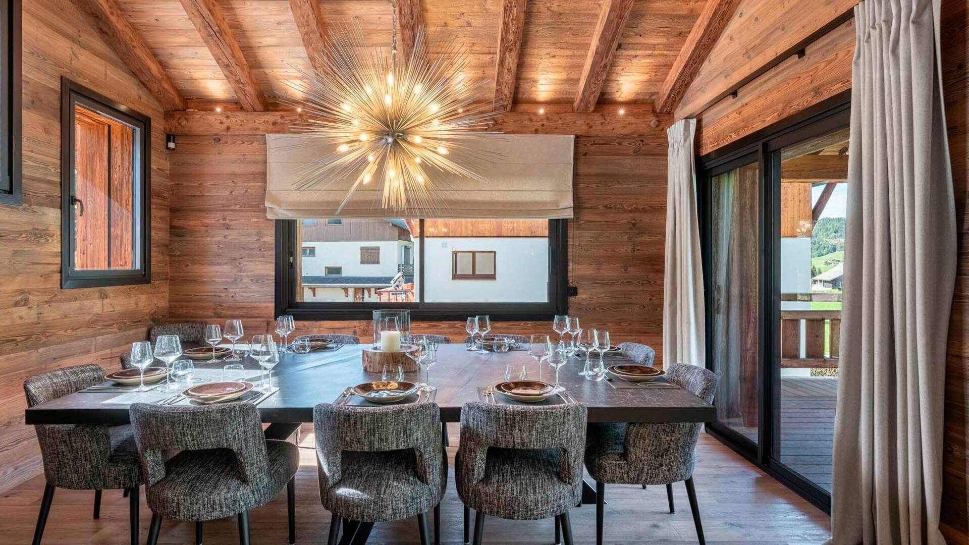 large dining table