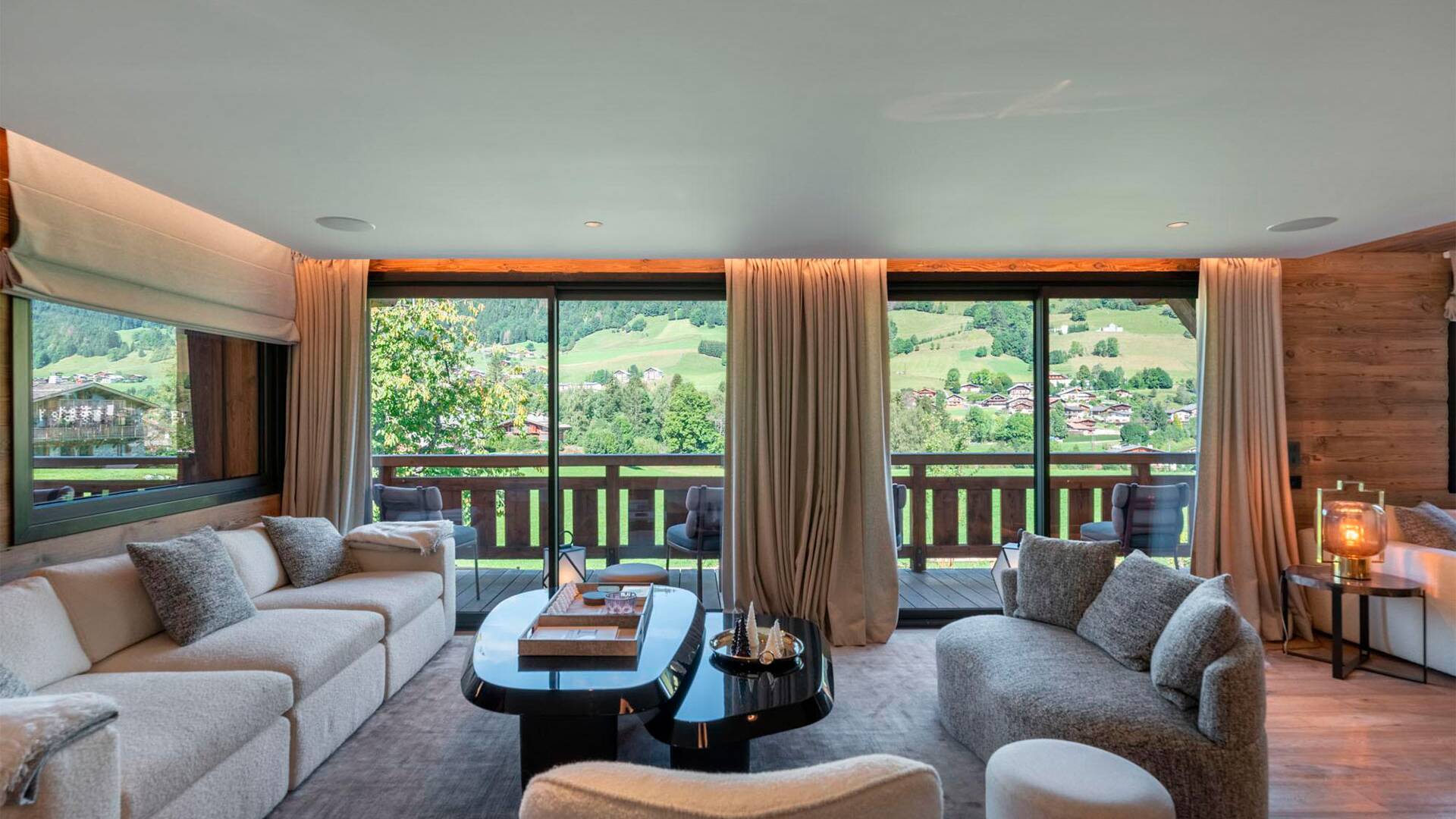 spacious and comfortable living room 