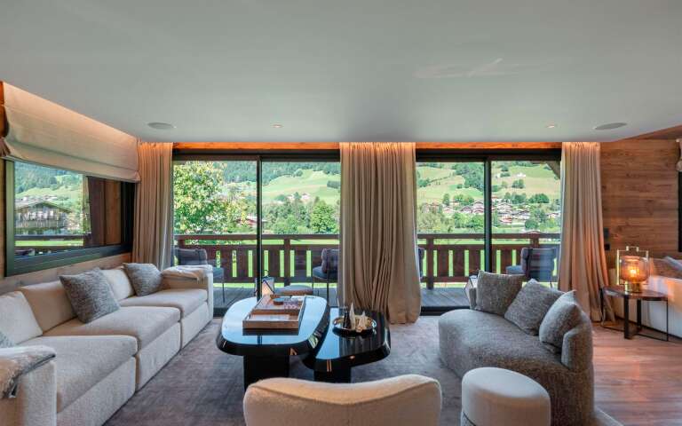 spacious and comfortable living room 