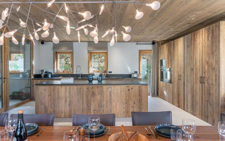 modern fully equipped kitchen