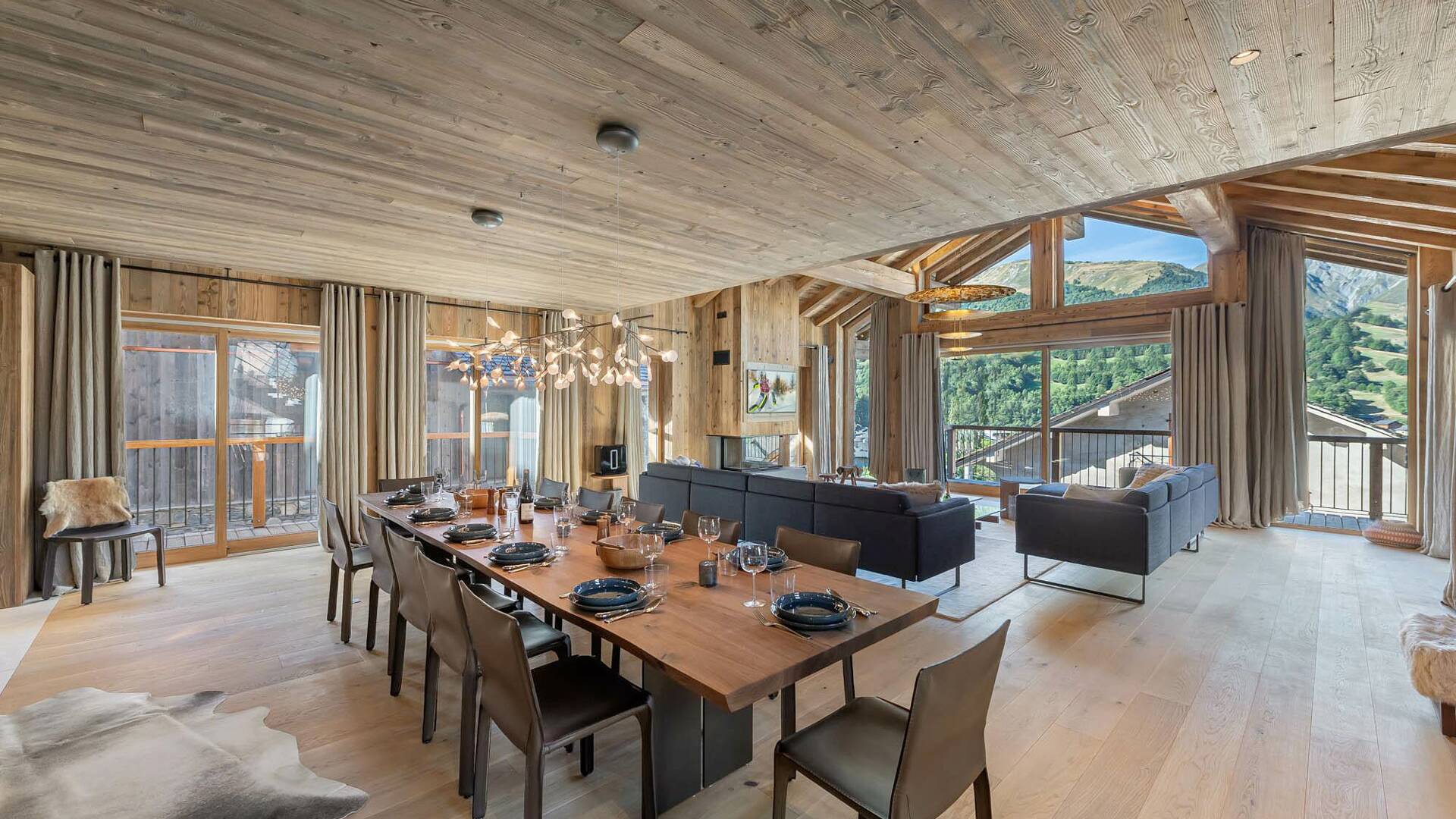 ample dining room ideal for family meals or gatherings