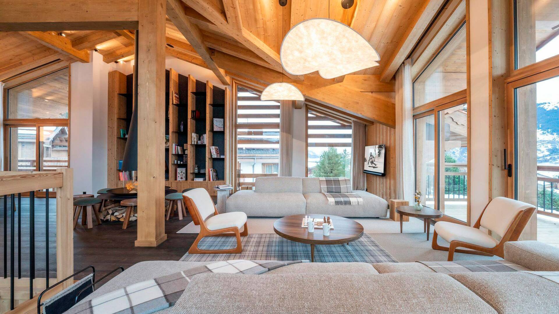 spacious living