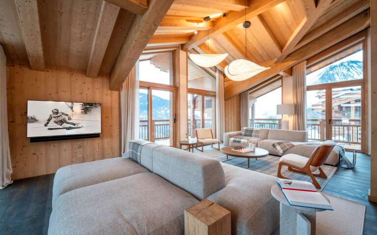 chalet Pointer for weekly rentals in Courchevel 