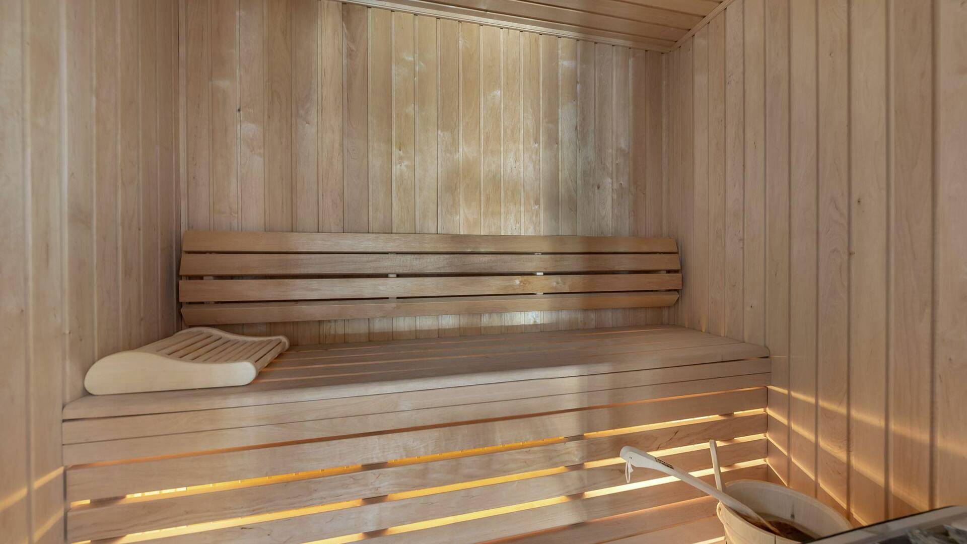 wellness area featuring sauna