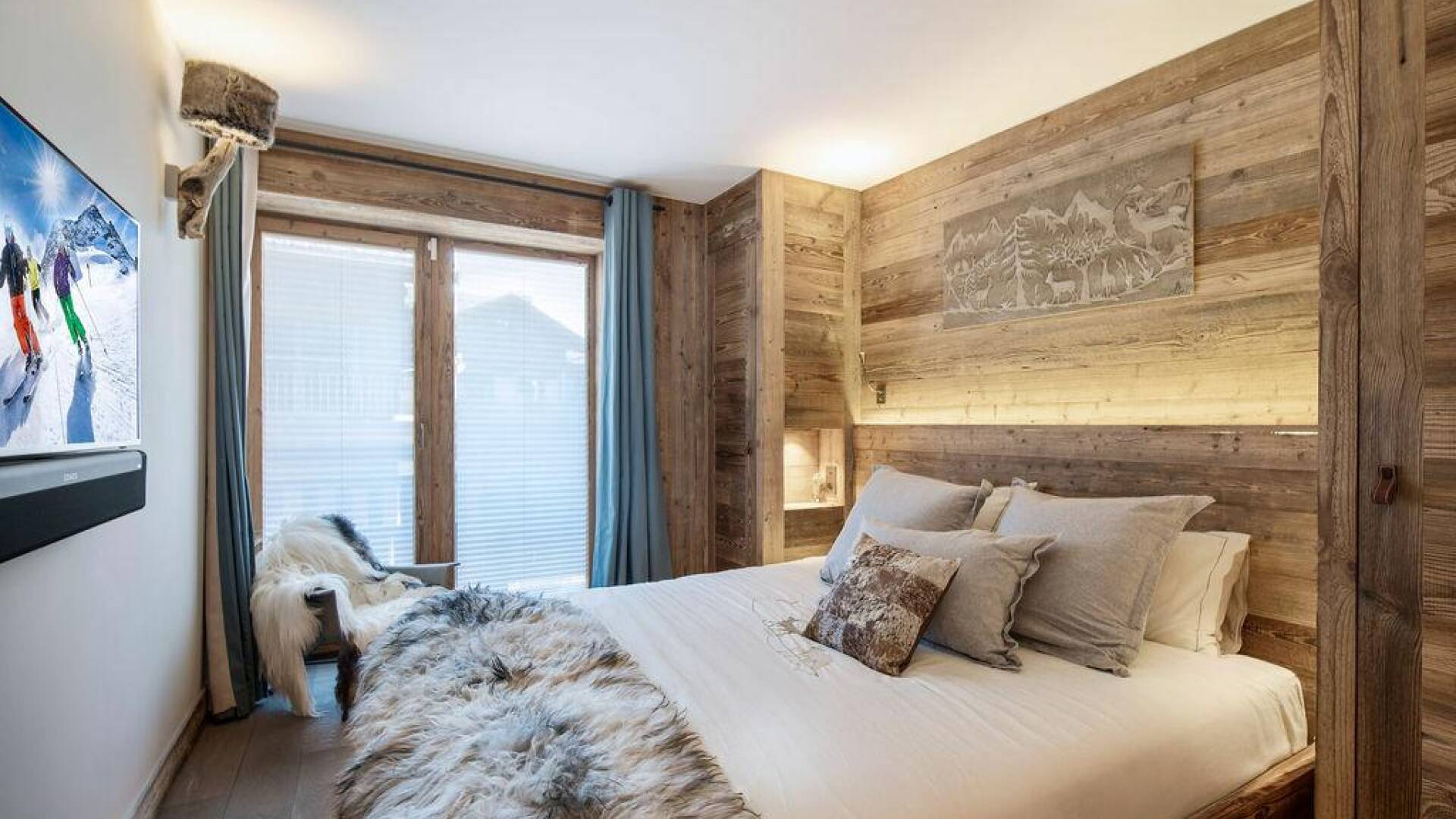 double bedroom with balcony 