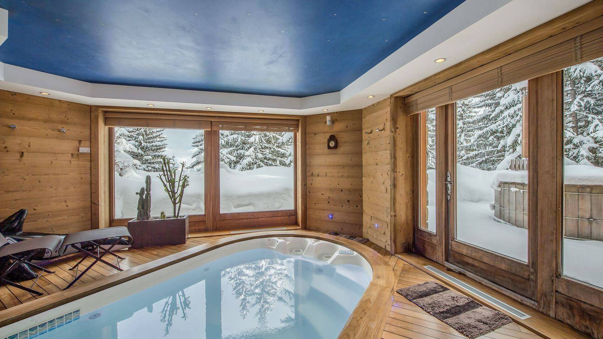 wellness area with heated pool